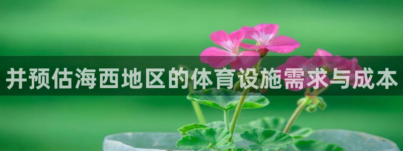 意昂体育4平台：并预估海西地区的体育设施需求与成本
