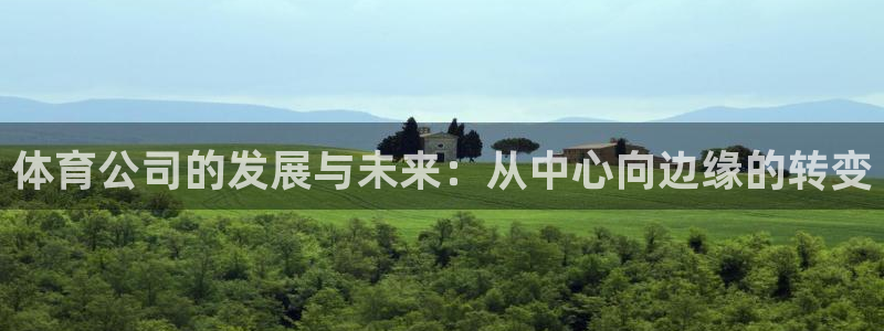 意昂4娱乐40996：体育公司的发展与未来：从中心向