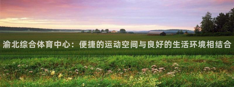 意昂4集团：渝北综合体育中心：便捷的运动空间与良好的